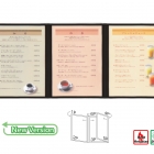 A4 Tri Fold menu