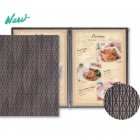 Diamond Pattern Menu Cover