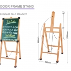 Out Door Menu Stand, Reception Stand 