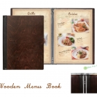 MENU BOOK COVER