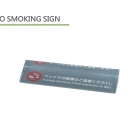Non Smoking table sign