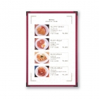 restaurant clear menu covers