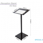 Menu Stand, Reception Stand 