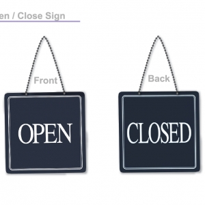 Open / Close Sign