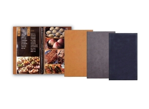 A4 narrow menu covers