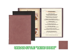 MENU BOOK COVER