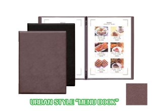 MENU BOOK COVER