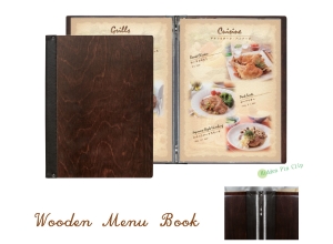 MENU BOOK COVER