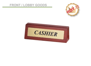 Cashier sign