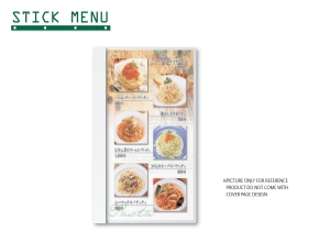 MENU BOOK COVER