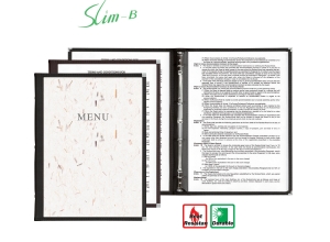 VINYL MENU BOOK