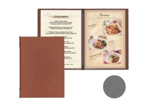 Soft Leather MENU BOOK COVER