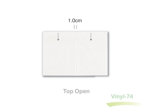 A5 clear vinyl sleeve