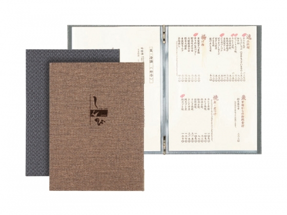 Linen Menu Covers