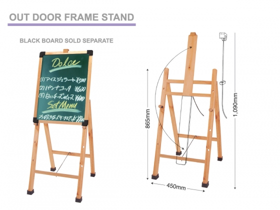 Out Door Menu Stand, Reception Stand 