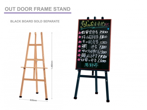 Out Door Menu Stand, Reception Stand 