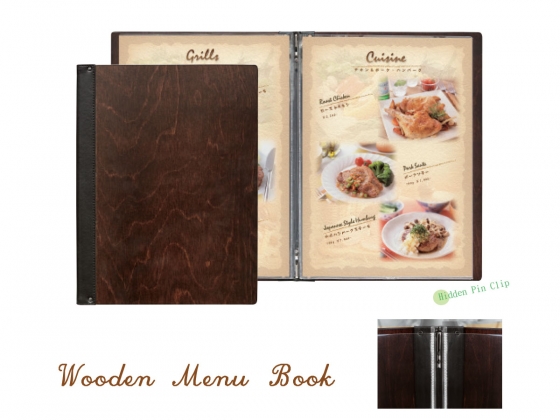 MENU BOOK COVER