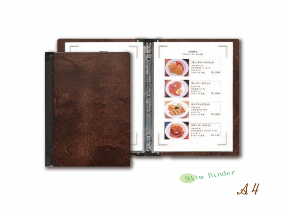 MENU BOOK COVER