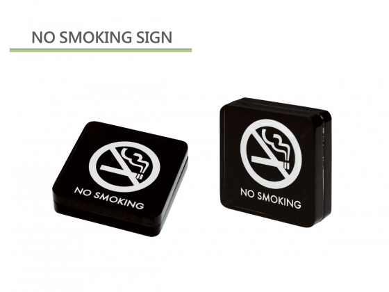 Non Smoking table sign