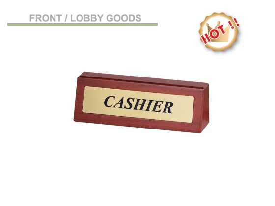 Cashier sign