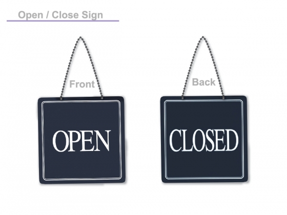 Open / Close Sign