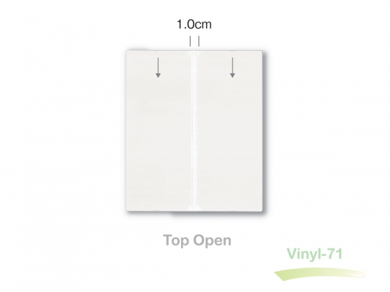 slimline clear vinyl sleeve