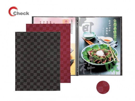 A4 Japanese style menu covers